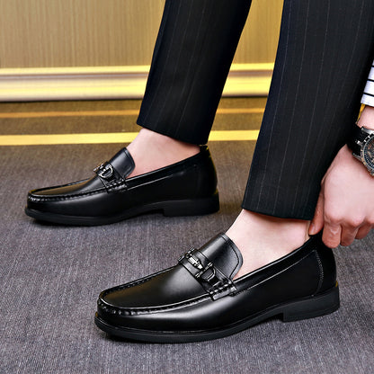 Men's Business Comfortable Breathable Leather Shoes